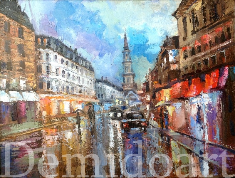 16x24 oil on canvas  Charleston