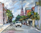 16x20 oil om canvas  Charleston