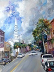 18x24 oil on canvas Charleston