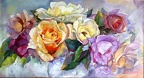 roses oil on canvas 24x40