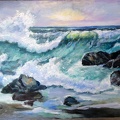 surf oil on canvas 24x36