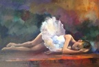 ballerina oil on canvas 24x36