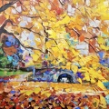 Falls Park,28x34,oil on canvas,Vladimir Demidovich