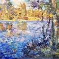 lake,11x14,oil on board,Vladimir Demidovich