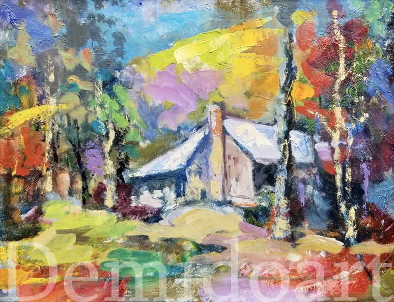 sunrise,11x14,oil on canvas,Vladimir Demidovich,$150.jpg