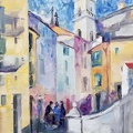 City,16x20,oil on canvas, Vladimir Demidovich