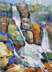Waterfalls,16x22,oil