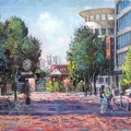 16x20 oil on canvas  Greenville Main St