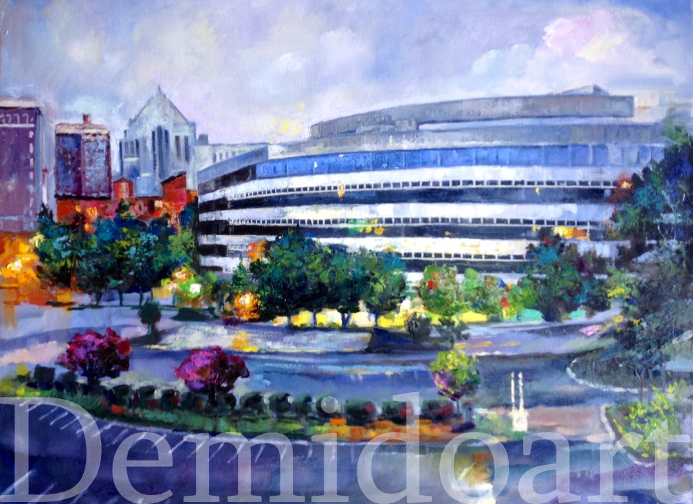 Greenville oil on canvas 30x36