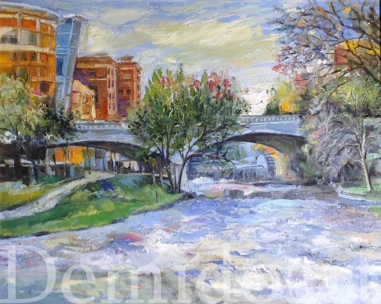 Greenville,oil on canvas 16x20