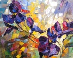 Flowers,oil on canvas 18"x24"
