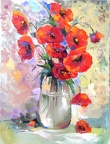 bouquet,oil on canvas 24"x30"